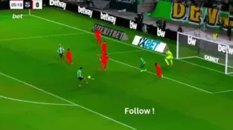 ویدیو | گل اول رئال بتیس مقابل بارسلونا توسط آنتونی