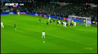 ویدیو: گل اول لیدز به چلسی توسط جاکا بیجول