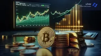 چرا طلا رکورد زد اما قیمت بیت‌کوین کاهش یافت؟