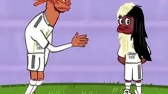 انیمیشن: امباپه در جست‌وجوی وینیسیوس ایده‌آل