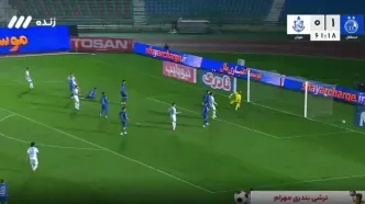 ویدیو: گل اول ملوان به استقلال توسط محمد علی نژاد