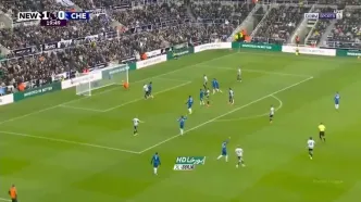 گل دوم نیوکاسل به چلسی را ببینید + ویدیو