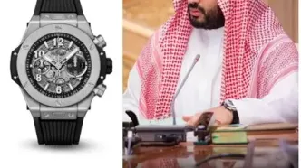 عکس | ساعت ۲/۵ میلیارد تومانی محمد بن سلمان