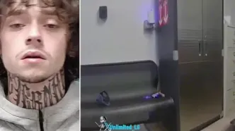 وقتی اسلحه سارق حین شلیک به پلیس گیر کرد