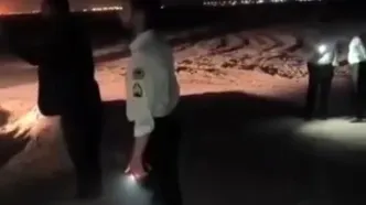 کشف مرموز یک خودروی دفن شده با جسد در اهواز