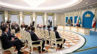 پزشکیان در قزاقستان دکتراری افتخاری گرفت