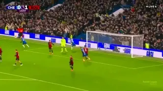 گل اول چلسی به بورنموث+ ویدئو