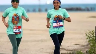 تصاویر پربازدید از ماراتن زنانه کیش در دولت رئیسی