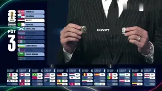 گروه ایران مشخص شد؛ بلژیک، مصر و نیوزلند + ویدئو