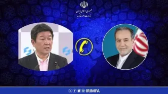 عراقچی با وزیر امور خارجه ژاپن گفتگو کرد