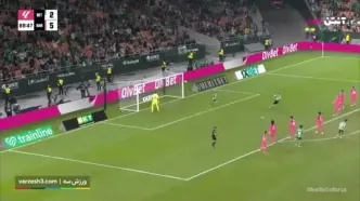 گل سوم بتیس به بارسلونا+ ویدئو