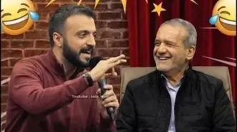 شوخی ابوطالب با عربی حرف زدن پزشکیان/ ویدئو