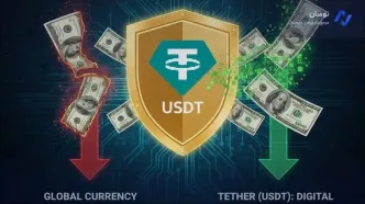 رکوردشکنی تتر در بازار ایران؛ تتر انتخابی برای حفظ سرمایه