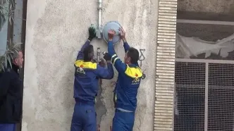 گاز شرکت راه‌آهن قطع شد