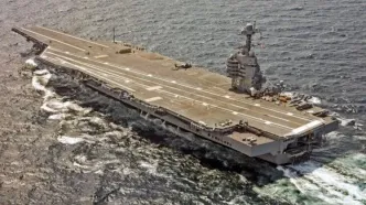 قاتل گران‌ترین ناو آمریکایی از راه رسید