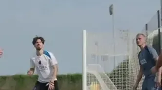 ویدئو: آمادگی بالای انریکه در تمرینات پاری سن ژرمن!