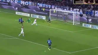 ویدیو: گل اول اینتر به آتالانتا توسط لائوتارو مارتینز