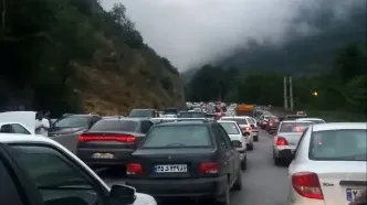 ترافیک سنگین در هراز و سوادکوه/ زمان بازگشایی محور کندوان