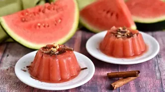 عصرونه امروز: از هنداونه باقی مانده شب یلدا، بهترین دسر را درست کنید!