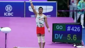 طلای مهدی الفتی، یکی از 10 اتفاق مهم ژیمناستیک هنری دنیا در سال 2025