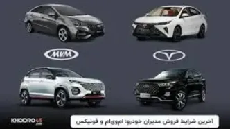 آغاز فروش ویژه مدیران خودرو برای ۳۵ سازمان در آذر ۱۴۰۴