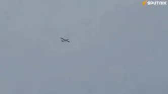 پرواز پهپاد اسرائیلی بر فراز ضاحیه بیروت+فیلم