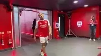 ویدئو: خوشحالی بازیکنان آرسنال پس از حذف کریستال پالاس