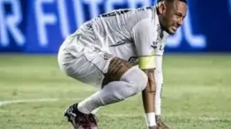 واکنش جالب نیمار به پیشنهاد هوادار سانتوس؛ زانوهام برای تو!+فیلم