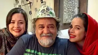 قانون متفاوت شریفی‌نیا برای دخترانش خبرساز شد+ فیلم