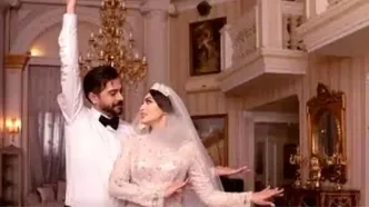 رقص و شادی سهیل قاصدی در روز دامادی و هنگام آماده شدن برای رفتن به عروسی/ ویدئو