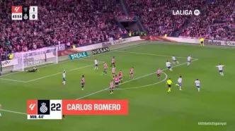 خلاصه بازی اتلتیک بیلبائو مقابل اسپانیول را ببینید + ویدیو