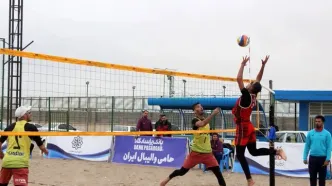 صعود دو نماینده جنوب به دیدار پایانی والیبال ساحلی