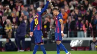 برد قاطع بارسلونا مقابل اوساسونا با کاپیتان برزیلی+خلاصه بازی