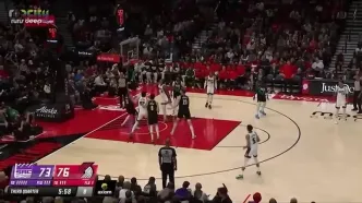 ویدئو: خلاصه بسکتبال پورتلند تریل بلیزرز 134 - 133 ساکرامنتو کینگز