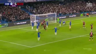 ویدیو: گل دوم بورنموث به چلسی توسط جاستین کلایورت