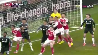 خلاصه بازی آرسنال ۴ - استون ویلا ۱+فیلم