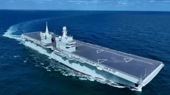 رونمایی از ناو پهپادبر مرموز چین