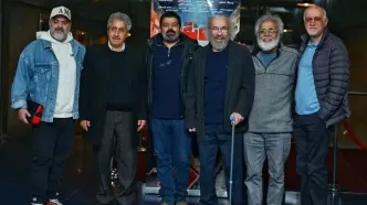 «شاه نقش» با حضور پیشکسوتان اکران شد