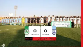 تقسیم امتیاز چادرملو و ذوب‌آهن در یزد/ صدرنشینی دوباره محقق نشد