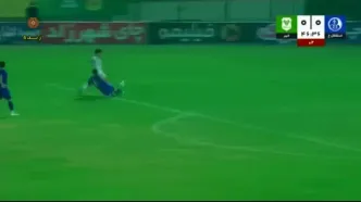 گل اول خیبر به استقلال خوزستان+ ویدئو