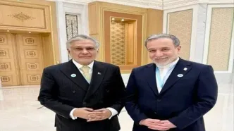 دیدار و گفتگوی وزرای خارجه ایران و پاکستان