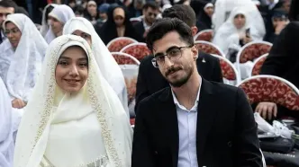 تصاویر؛ مراسم ازدواج دانشجویی ۲۵۰ زوج دانشگاه تهران