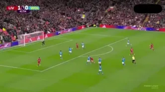 ویدیو: گل دوم لیورپول به ولورهمپتون توسط ویرتز