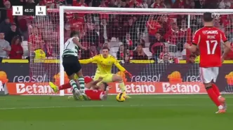 ویدئو: خلاصه بازی بنفیکا 1- 1 اسپورتینگ