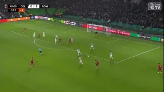 ویدیو: گل سوم رم به سلتیک توسط فرگوسن