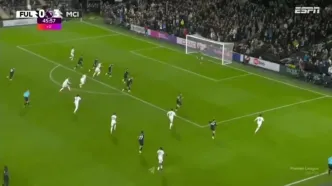 ویدیو: گل اول فولام به منچسترسیتی توسط اسمیت