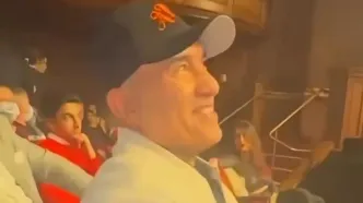 ویدیو| عقاب آسیا در سان‌فرانسیسکو تماشاگر کنسرت خواننده محبوب