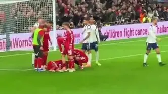 ویدئو: نگرانی کیه‌زا از مصدومیت ایساک مقابل تاتنهام