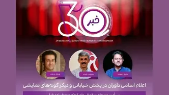 معرفی داوران بخش‌های نوجوان و خیابانی و دیگرگونه‌های اجرایی جشنواره کودک و نوجوان