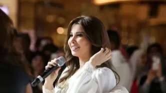 پوشش متفاوت نانسی در دیدار با رئیس‌جمهور لبنان